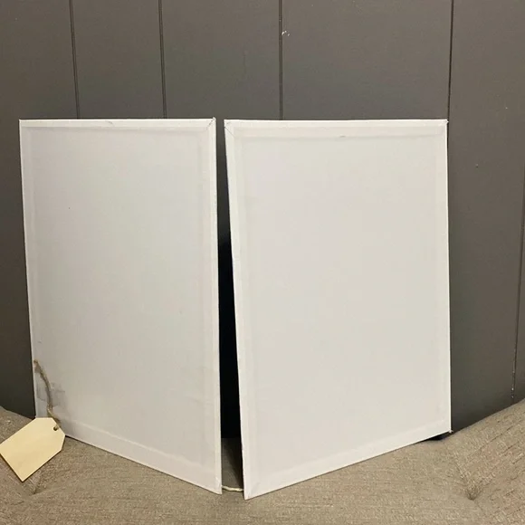 Lady and the Tramp hand painted watercolor on flat canvas 11”x14” - Picture 3 of 3